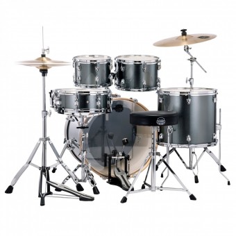 Mapex Venus Fusion Drum Kit inc Hardware and Cymbals in Steel Blue Metallic - VE5044FTC-VC